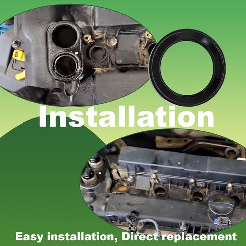 2 قطعة غطاء الصمام شرارة التوصيل أنبوب ختم طوقا متوافق مع Ford Edge C-Max Escape F-150 Flex Focus Fusion GT Mustang Taurus Taurus X Transit Lincoln Mark LT MKC MKS استبدال # BR3Z-6C535-B in Kuwait