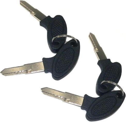 Pack of 2/4pcs Blank Uncut Key for Some Motorcycle Left Blade Groove distintivo(4pcs) in Saudi Arabia