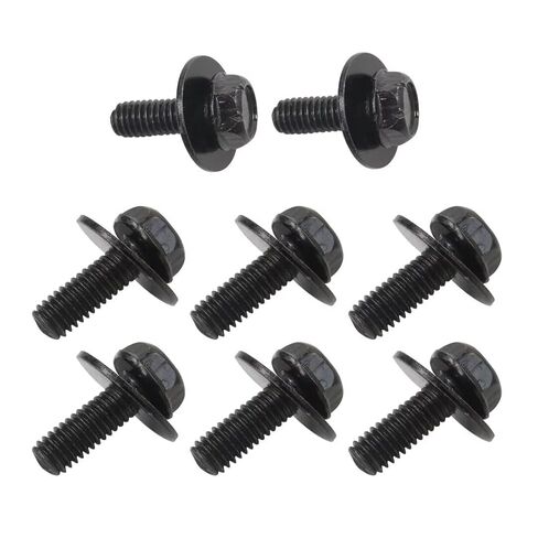 Professional 8pcs 12mm Top Front Skid Plate Bolts And gasket Compatible for 1995-2000 Toyota Tacoma in Kuwait