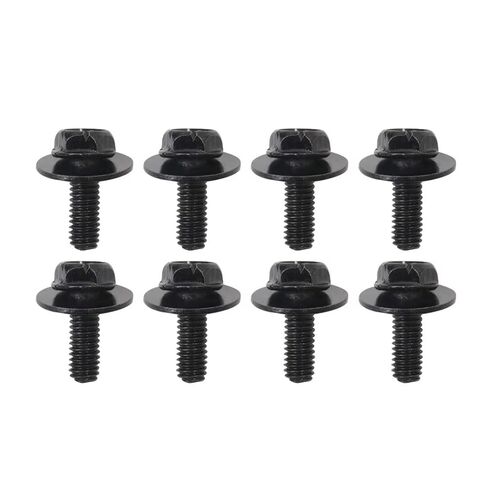 Professional 8pcs 12mm Top Front Skid Plate Bolts And gasket Compatible for 1995-2000 Toyota Tacoma in Kuwait