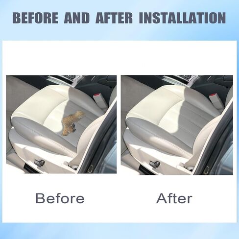 FZJDSD Light Gray Driver Side Bottom Microfiber Leather Replacement Seat Cover Compatible with Chrysler 300C Limited 2005 2006 2007 2008 2009 2010 in Saudi Arabia