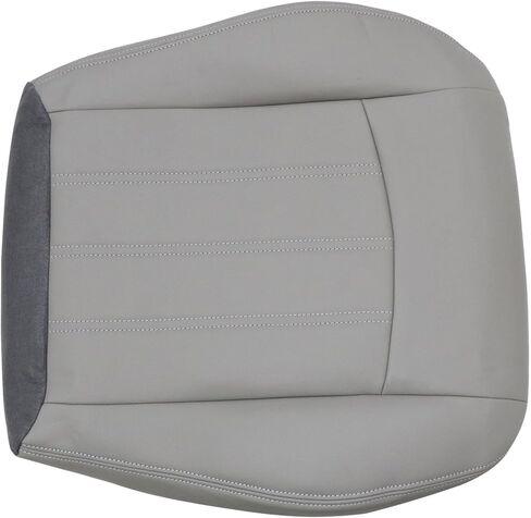 FZJDSD Light Gray Driver Side Bottom Microfiber Leather Replacement Seat Cover Compatible with Chrysler 300C Limited 2005 2006 2007 2008 2009 2010 in Saudi Arabia