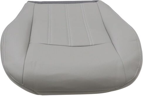 FZJDSD Light Gray Driver Side Bottom Microfiber Leather Replacement Seat Cover Compatible with Chrysler 300C Limited 2005 2006 2007 2008 2009 2010 in Saudi Arabia