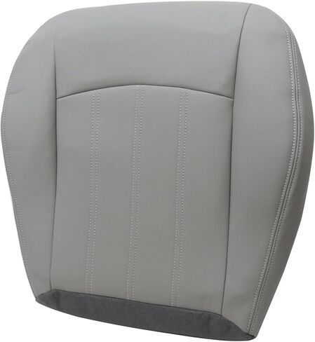 FZJDSD Light Gray Driver Side Bottom Microfiber Leather Replacement Seat Cover Compatible with Chrysler 300C Limited 2005 2006 2007 2008 2009 2010 in Saudi Arabia