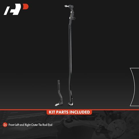 A-Premium 2 x Front Outer Tie Rod End, Compatible with Jeep JL Series Wrangler 2018-2024, JT Series Gladiator 2020 2021 2022 2023 in Saudi Arabia
