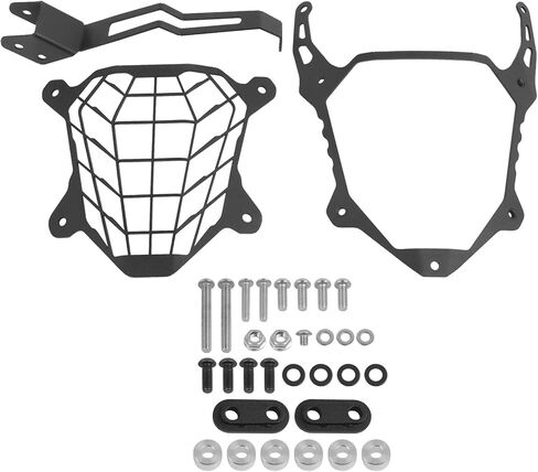 Motorcycle Headlight Grille Mesh Grill Cover Headlight Guard Protector Grill Cover Replacement for Honda NX400 NX500 NX 400 500 2023 2024 2025 in Kuwait