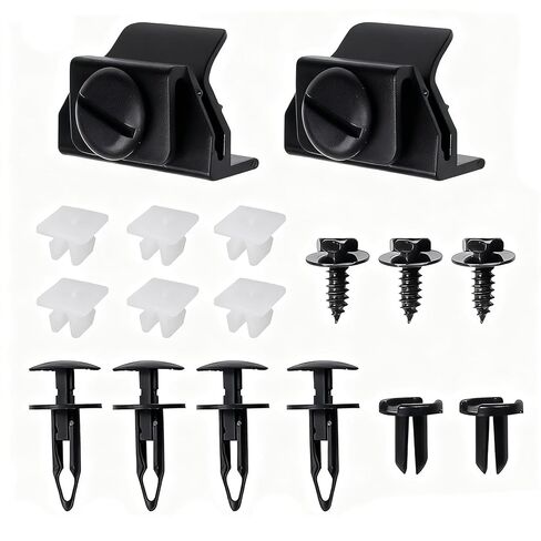 17PCS 15078238 Front Bumper Clips Fix Kit Fit for Toyota Corolla 2009 2010 2011 2012 2013 2014 2015 2016 2017 2018 2019 Replace 1507-8238 in Kuwait