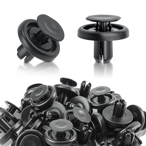 30pcs Fender Liner Clip 90467-07215 Bumper Enginer Cover Push-Type Retainer Fasteners for Toyota for Lexus for Tundra for Tacoma RAV4 for Corolla 4Runner for Camry C-HR in Saudi Arabia