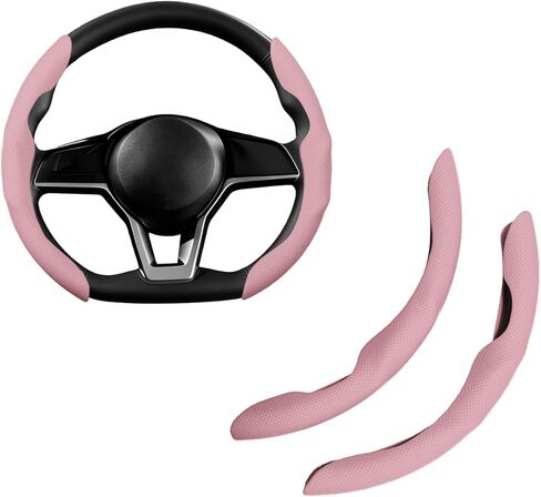 for Genesis Steering Wheel Cover,PU Leather+Plastic Car Steering Wheel Cover Fit for Genesis GV60 G80 GV80 GV80 3.5T Prestige G70 G90 GV70 2024 2025 2026 Car Accessories Martha Red in Kuwait