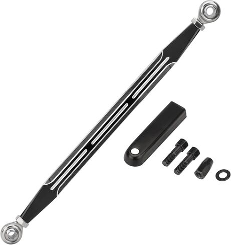 LKV Gear Shift Linkage Chrome Shifter Levers Compatible with Harley Davidson Touring Electra Glide Street Glide Road King Tri Glide Dyna Softail 1980-2024 in Kuwait