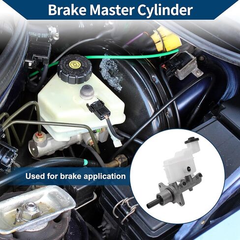 Brake Master Cylinder Reservoir No.4720109210 for Toyota Hilux 2005-2015 Hydraulic Master Cylinder Aluminum Alloy,Plastic 1 Pc in Saudi Arabia