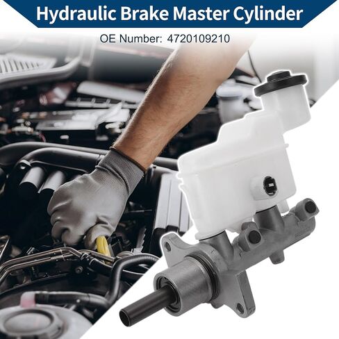Brake Master Cylinder Reservoir No.4720109210 for Toyota Hilux 2005-2015 Hydraulic Master Cylinder Aluminum Alloy,Plastic 1 Pc in Saudi Arabia