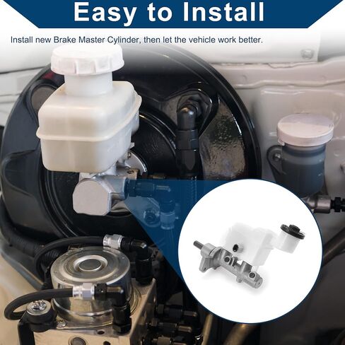 Brake Master Cylinder Reservoir No.4720109210 for Toyota Hilux 2005-2015 Hydraulic Master Cylinder Aluminum Alloy,Plastic 1 Pc in Saudi Arabia