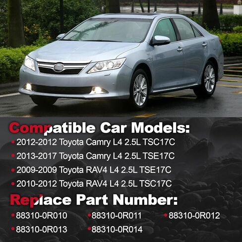 AC Compressor Air Conditioner Compatible with Camry 2012 2013 2014 2015 2016 2017,RAV4 2009 2010 2011 2012 Pre-filled with Compressor Oil in Kuwait