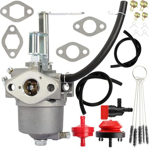 طقم المكربن متوافق مع Power Clear Rotary Toro 180 PC-180 15609 38272 38282 38452 38587 520-878 119-1928 119-1570 119-1971 119-1977 120-4427 418ZE 418ZR LC154 CR0862 in Saudi Arabia