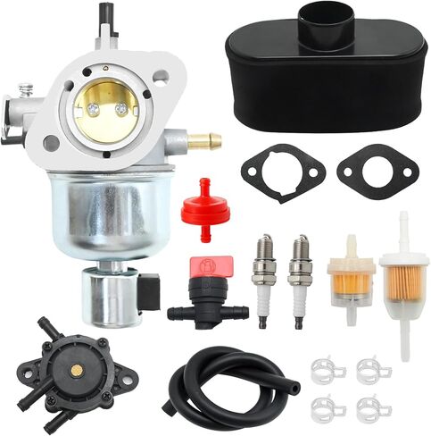 Anxingo 15004-7060 المكربن ​​كارب فلتر الهواء استبدال عدة لكاواساكي FH580V FS541V FR600V FS600V 19HP 4 دورة محركات يستبدل 15003-7081 15004-7053 15004-0818 15004-0822 in Saudi Arabia