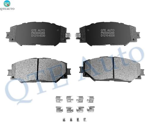 PM Auto Set of 8 Front-Rear Ceramic Brake Pads Replacement For 2006-2018 Toyota RAV4 in Saudi Arabia