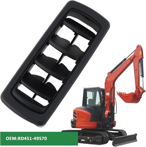 Air Vent Louver Grille RD451-49570 Compatible with KUBOTA KX033 040 057 U48 U45 U35 SSV in Saudi Arabia