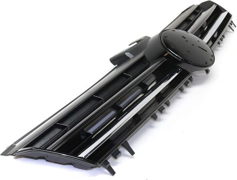 Garage-Pro Grille Assembly Compatible with 2015-2017 Volkswagen Golf, Volkswagen Golf Sportwagen Textured Black Shell and Insert in Saudi Arabia