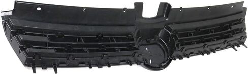Garage-Pro Grille Assembly Compatible with 2015-2017 Volkswagen Golf, Volkswagen Golf Sportwagen Textured Black Shell and Insert in Saudi Arabia