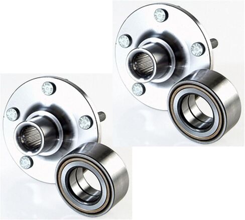 DTA Front Wheel Bearing & Hub Units NT518512 x2 (Pair) Compatible with Neon With 5 Lug Only in Saudi Arabia
