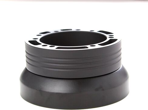 5 & 6 Hole Matte Black Hub Adapter Installation Kit A03 For Aftermarket Steering Wheels in Kuwait