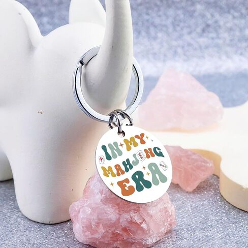 Mahjong Gifts for Women Unique Mahjong Accessories And Gifts for Mah Jongg Lovers Funny Mahjongg Keychain Ideas in Kuwait