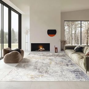 Green Rug 5 × 7 لغرفة المعيشة قابلة للغسل منطقة تجريدية السجاد غرفة نوم غير سجادة ناعمة من السجاد الداخلي in Kuwait