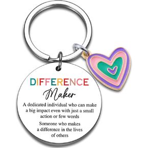 Thank You Gifts Difference Maker Chaos Coordinator Gifts Keychain Birthday Gift For Teacher Boss Lady Coworkers in Kuwait