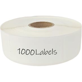 1000 Pack Blank Removable Freezer Labels Food Labels for Containers, Pantry Organization Waterproof, Write-On Freezer Labels for Kitchen, Restaurant & Grocery （1 * 2 Inch） in Kuwait