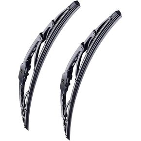 24"+20" Front Driver Side and Passenger Side OEM Replacement Standard Windshield J/U Hook All-Season Metal Wiper Blades Fit for 2010-2015 Hyundai Genesis Coupe, Pack of 2 in Kuwait
