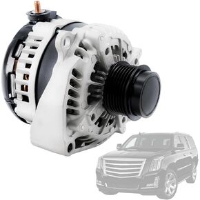 84143540 Alternator Compatible with Silverado GMC Sierra 1500 Suburban Tahoe Yukon Cadillac Escalade 170A 12V 2015-2020 22949467 6-Groove Clutch Pulley in Kuwait