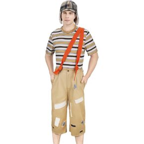 الكبار زي مخطط تي شيرت قبعة الأشرطة السراويل الزي هالوين مجموعة الزي الرسمي in Kuwait