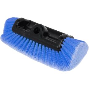 12" Car Wash Brush Head with Soft Bristle, Twist-On Vehicle Washing Brush for 3/4" Threads Extension Poles, Automotive Exterior Cleaning Accessories, Universal for RV Truck Camper (Blue) in Kuwait