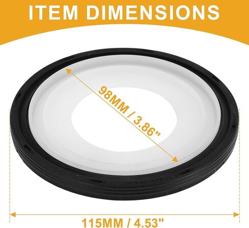 ختم زيت العمود المرفقي للمحرك رقم 12585671 الختم الرئيسي الخلفي لسيارة شيفروليه أفالانش in Kuwait