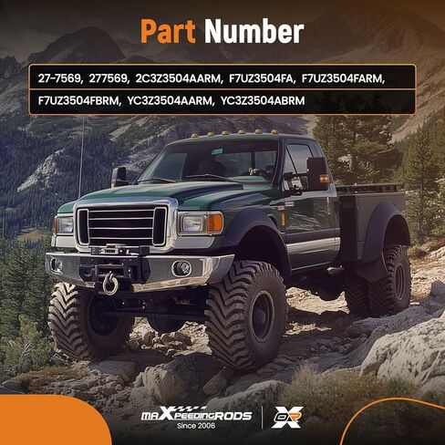 علبة تروس توجيه كهربائية من maXpeedingrods 27-7569 لسيارات Ford F250 F350 F450 F550 Super Duty 1999-2004، لـ Ford Excursion 2000-2005 in Saudi Arabia