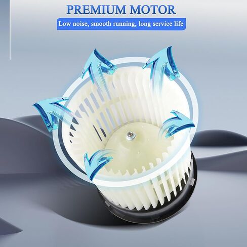 AC Blower Motor with Fan Compatible with 2014-2019 Nissan Rogue 2017-2019 Rogue Sport, HVAC Blower Motor Replacement 700323, 27226-4BU0A, 272264BU0A, NI3126126 in Saudi Arabia
