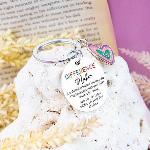 Thank You Gifts Difference Maker Chaos Coordinator Gifts Keychain Birthday Gift For Teacher Boss Lady Coworkers in Saudi Arabia