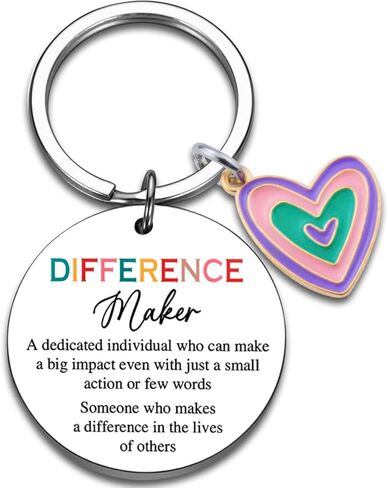 Thank You Gifts Difference Maker Chaos Coordinator Gifts Keychain Birthday Gift For Teacher Boss Lady Coworkers in Kuwait