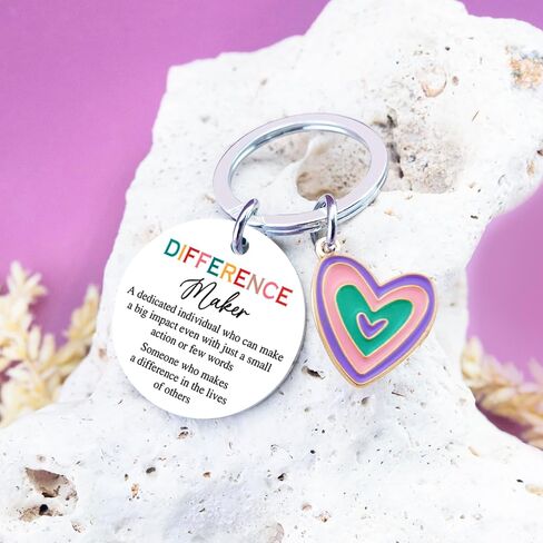 Thank You Gifts Difference Maker Chaos Coordinator Gifts Keychain Birthday Gift For Teacher Boss Lady Coworkers in Saudi Arabia