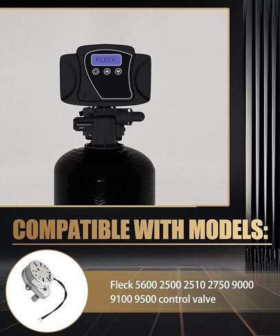 18743 Timer Motor Replacement For Fleck 5600 2500 2510 2750 9000 9100 9500 3200 3210 Control Valve with Mounting Screws Replace 18743-1 13400 13944 11384 18743-2 in Kuwait