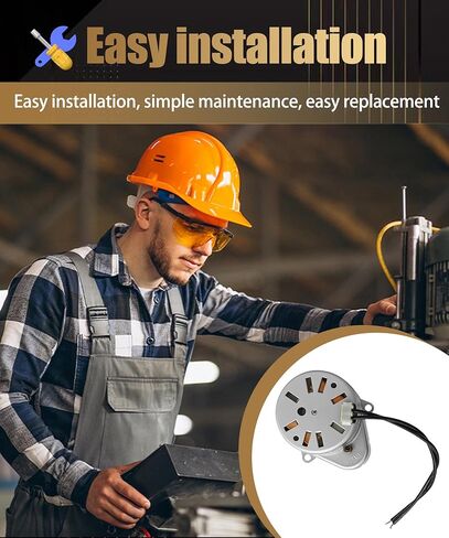 18743 Timer Motor Replacement For Fleck 5600 2500 2510 2750 9000 9100 9500 3200 3210 Control Valve with Mounting Screws Replace 18743-1 13400 13944 11384 18743-2 in Kuwait