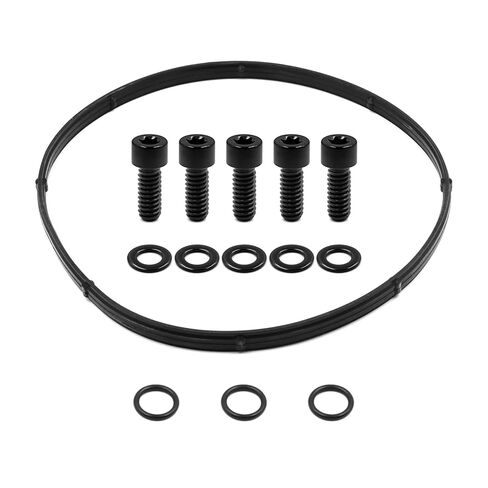 حشية غطاء ديربي 17369-06 و5 قطع من مسامير التيتانيوم السوداء 1062 و3 قطع #11105 حلقة دائرية in Kuwait