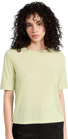 Vince Women's Easy Elbow Sleeve Crew in Saudi Arabia