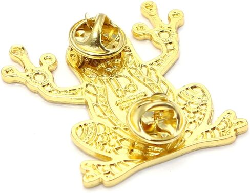 Enamel Pin - Mandala Frog. Collector’s Edition, Durable & Stylish Souvenir Pin for Backpacks, Jackets, Hats, and Accessories in Saudi Arabia