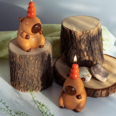Capybara Vegetable Wax Candle in Kuwait