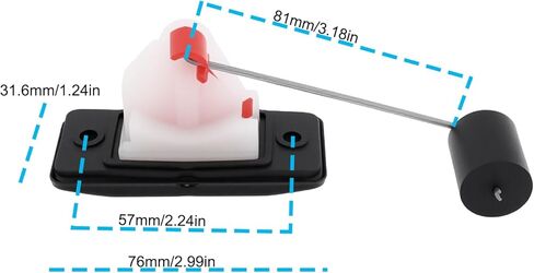 2pcs Gasoline Generator Fuel Gas Level Gauge 17630-Z22-030 Compatible with Predator Compatible with Honda EB6500 EB10000 in Kuwait