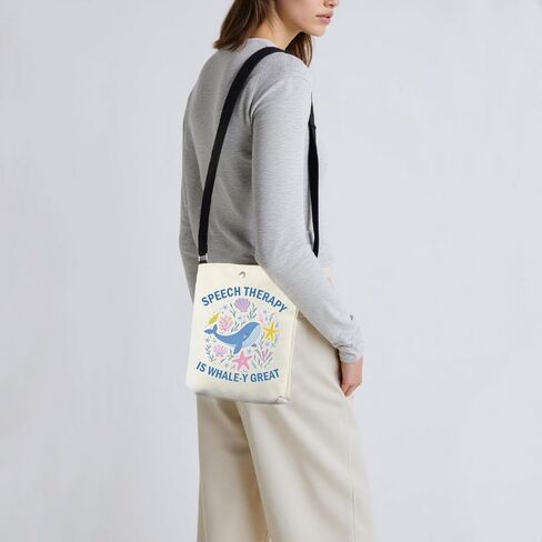 Lywjyb Birdgot Speech Therapy Crossbody Bag Speech Pathologist Gift SLP Speech Language Pathologist Gift in Saudi Arabia