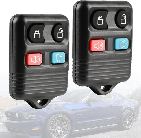 Keyless Entry Fits for Ford F150 F250 F350 Explorer Expedition 1998-2016| Ranger Escape Edge E150 Freestar| Lincoln Navigator Mercury Mazda 3 Buttons Remote Control Replacement for FCCID: CWTWB1U345 in Saudi Arabia
