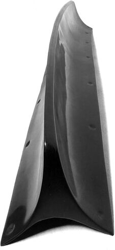 Ducktail Trunk Spoiler, Compatible with 1984-1992 BMW E30 3 Series, RB Style Flexible Polyurethane(PU) Rear Trunk Tail Lid Racing Spoiler Wing, Unpainted Black in Kuwait